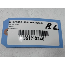 2015 - 2020 FORD F-150 REAR DRIVER SIDE EXTERIOR DOOR HANDLE CHROME OEM