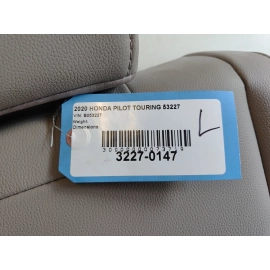 2016-2022 HONDA PILOT REAR 3RD ROW SEAT DRIVER SIDE UPPER BACK CUSHION OEM