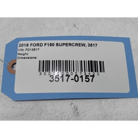 FORD F-150 DRIVER STEERING WHEEL W/AUDIO SWITCH W/ OUT SYNC 2017-2020 OEM