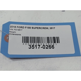 15-20 FORD F-150 2.7L FRONT PASSENGER SIDE FENDER LINER SPLASH GUARD SHIELD OEM