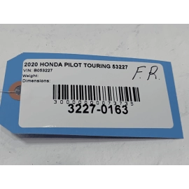 2019 - 2022 HONDA PILOT FRONT PASSENGER SIDE DOOR LOWER MOLDING GARNISH OEM