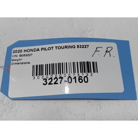 2016-2021 HONDA PILOT FRONT RIGHT SIDE DOOR WINDOW GLASS RUN CHANNEL SEAL OEM