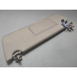 17-22 Honda Pilot Front Driver Side Sun Visor Sunvisor W/ Illumination OEM Beige