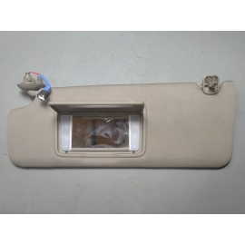 17-22 Honda Pilot Front Driver Side Sun Visor Sunvisor W/ Illumination OEM Beige