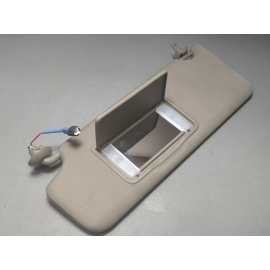 17-22 Honda Pilot Front Driver Side Sun Visor Sunvisor W/ Illumination OEM Beige