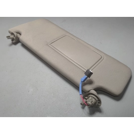 17-22 Honda Pilot Front Driver Side Sun Visor Sunvisor W/ Illumination OEM Beige