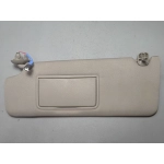 17-22 Honda Pilot Front Driver Side Sun Visor Sunvisor W/ Illumination OEM Beige