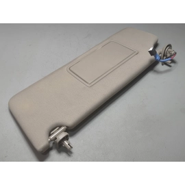 17-22 Honda Pilot Front Driver Side Sun Visor Sunvisor W/ Illumination OEM Beige