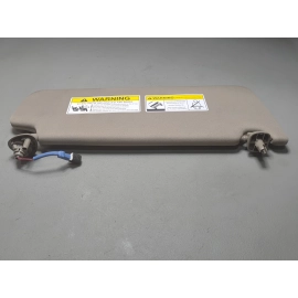 17-22 Honda Pilot Front Driver Side Sun Visor Sunvisor W/ Illumination OEM Beige