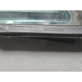 HONDA PILOT FRONT LEFT DRIVER DOOR WINDOW VENT GLASS OEM 2016-2022