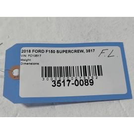 2010-2020 FORD F-150 FRONT LEFT DRIVER SIDE BRAKE DUST SPLASH SHIELD OEM