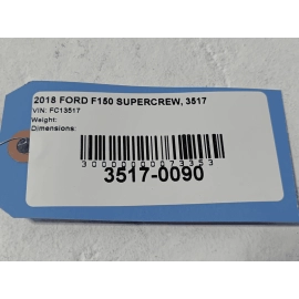 FORD F-150 FRONT DRIVER SIDE UNDER BODY SKID PLATE GUARD SHIELD 2015-2020 OEM