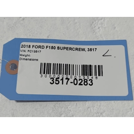 2015 - 2020 FORD F150 FRONT DRIVER SIDE RADIATOR COOLING FAN MOTOR OEM