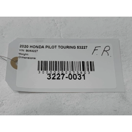 2019-2022 Honda Pilot Front Bumper Grille Molding Driver Side Inner Bracket OEM