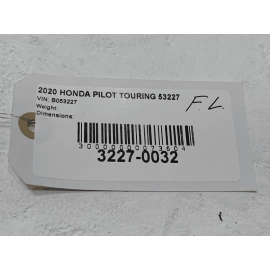 2019-22 Honda Pilot Front Bumper Grille Molding Passenger Side Inner Bracket OEM