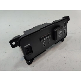 2019-2022 HONDA PILOT CENTER CONSOLE REAR MEDIA PANEL W/ POWER OUTLET OEM