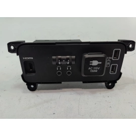 2019-2022 HONDA PILOT CENTER CONSOLE REAR MEDIA PANEL W/ POWER OUTLET OEM