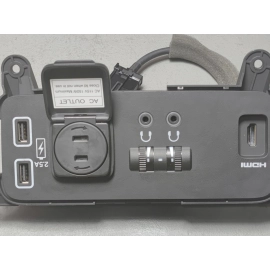 2019-2022 HONDA PILOT CENTER CONSOLE REAR MEDIA PANEL W/ POWER OUTLET OEM