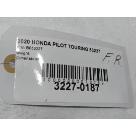 2016-22 Honda Pilot Front Passenger Side Seat Belt Seatbelt Retractor OEM Beige