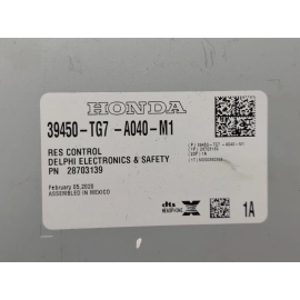 2019 -2020 HONDA PILOT VOLTAGE STABILIZER CONTROL MODULE UNIT W/BRACKET OEM