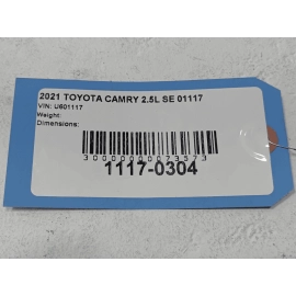 2020-2024 Toyota Camry Tire Pressure Monitoring System Sensor TPMS OEM