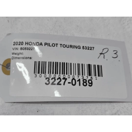 16-22 Honda Pilot Rear Third Row Passenger Side Seat Belt Seatbelt Retractor OEM