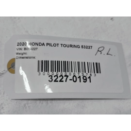 2019-22 Honda Pilot Rear Second Row Driver Side Seat Belt Seatbelt Retractor OEM