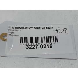 2019-2022 HONDA PILOT REAR PASSENGER SIDE DOOR SILL SCUFF PLATE TRIM COVER OEM