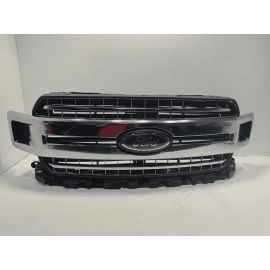 2018-2020 FORD F-150 FRONT BUMPER UPPER RADIATOR VENT GRILLE COVER W/SHUTTER OEM