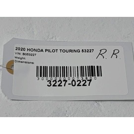 2016-2022 HONDA PILOT REAR PASSENGER SIDE DOOR OUTER HANDLE CAP OEM Chrome