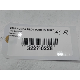 HONDA PILOT REAR RIGHT PASSENGER SIDE DOOR INTERIOR INNER HANDLE 2016-2022 OEM