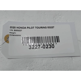 2016-2022 HONDA PILOT REAR ROOF UPPER MOULDING TRIM PANEL YR507L OEM