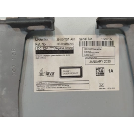 2019-2020 HONDA PILOT DASHBOARD BLU RAY DVD CD PLAYER UNIT OEM