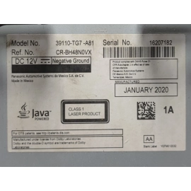 2019-2020 HONDA PILOT DASHBOARD BLU RAY DVD CD PLAYER UNIT OEM