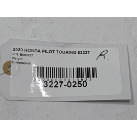 2019-2022 HONDA PILOT REAR PASSENER TAILGATE LIFTGATE LIFT CYLINDER STRUT OEM