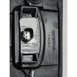 HONDA PILOT REAR DRIVER SIDE LICENSE LIGHT LAMP MOLDING COVER TRIM OEM 2016-2022