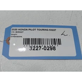 2019-2022 HONDA PILOT REAR DRIVER SIDE DOOR QUARTER GLASS WINDOW OEM