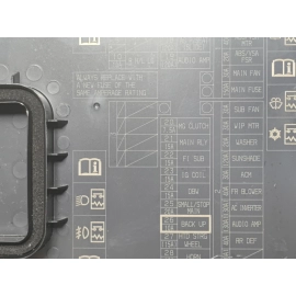 2019-2022 HONDA PILOT FUSE RELAY JUNCTION BOX UPPER COVER LID OEM