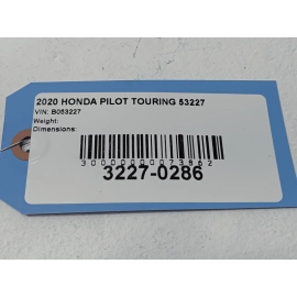 HONDA PILOT REAR TRUNK SILL SCUFF TRIM COVER PANEL 2019-2022 OEM