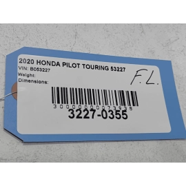 HONDA PILOT FRONT DRIVER SIDE FENDER WHEEL ARCH FLARE MOLDING OEM 2016-2022