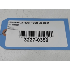 Honda Pilot Interior Floor Carpet Liner Cover Mat 2016-2021 OEM Set of 3 pcs