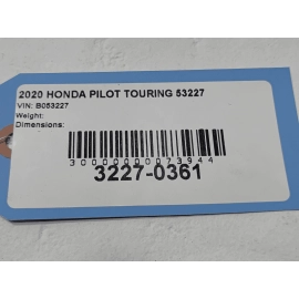 HONDA PILOT 2019-2022 FRONT SUNROOF SUN ROOF WINDOW GLASS FRAME & SUNSHADE OEM