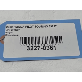 HONDA PILOT 2019-2022 FRONT SUNROOF SUN ROOF WINDOW GLASS FRAME & SUNSHADE OEM