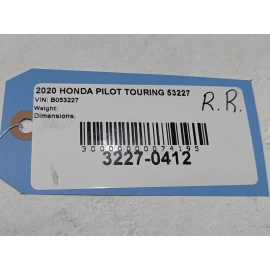 2019 - 2022 HONDA PILOT AWD REAR DIFFERENTIAL PASSENGER SIDE MOUNT BRACKET OEM