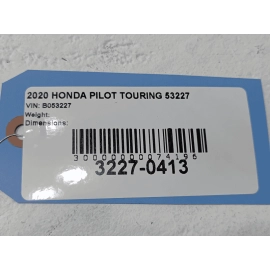 2016-2022 HONDA PILOT 3.5L ENGINE MOTOR REARWARD MOUNT SUPPORT BRACKET OEM