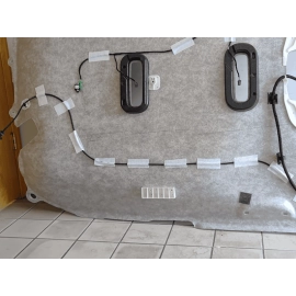 2019-22 HONDA PILOT ROOF OVERHEAD HEADLINER CEILING LINER COVER BEIGE OEM YR507L