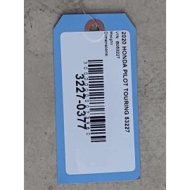 2019-22 HONDA PILOT ROOF OVERHEAD HEADLINER CEILING LINER COVER BEIGE OEM YR507L