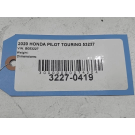 2019-2022 HONDA PILOT TAILGATE LIFTGATE BACK DOOR SHELL W/ GLASS *G542P* OEM