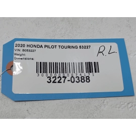 2016-2022 HONDA PILOT REAR DRIVER SIDE BUMPER OUTER MOUNT SUPPORT BRACKET OEM
