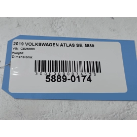 VOLKSWAGEN ATLAS FRONT DASH STORAGE BOX COMPARTMENT 2018 - 2023 OEM